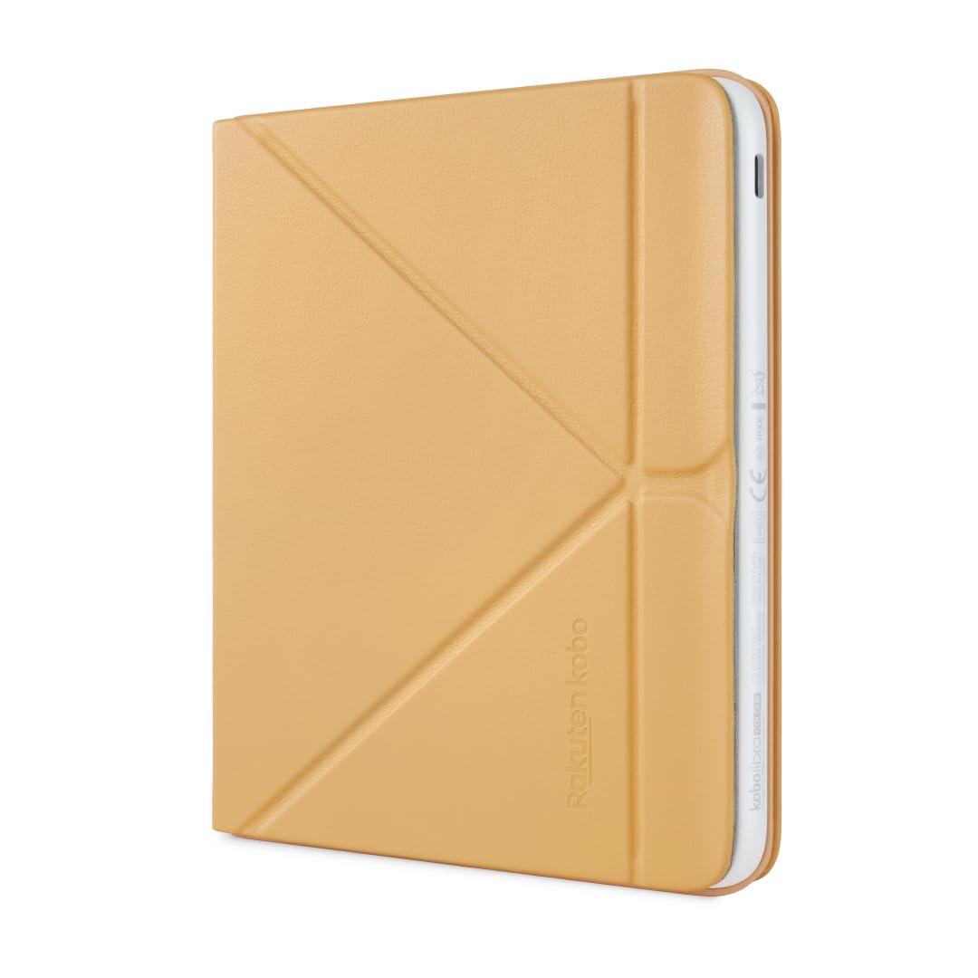 Foto 3 pulgar | Funda Kobo Libra Colour Sleepcover, Color Amarillo Mantequilla, Piel Vegana - Venta Internacional.