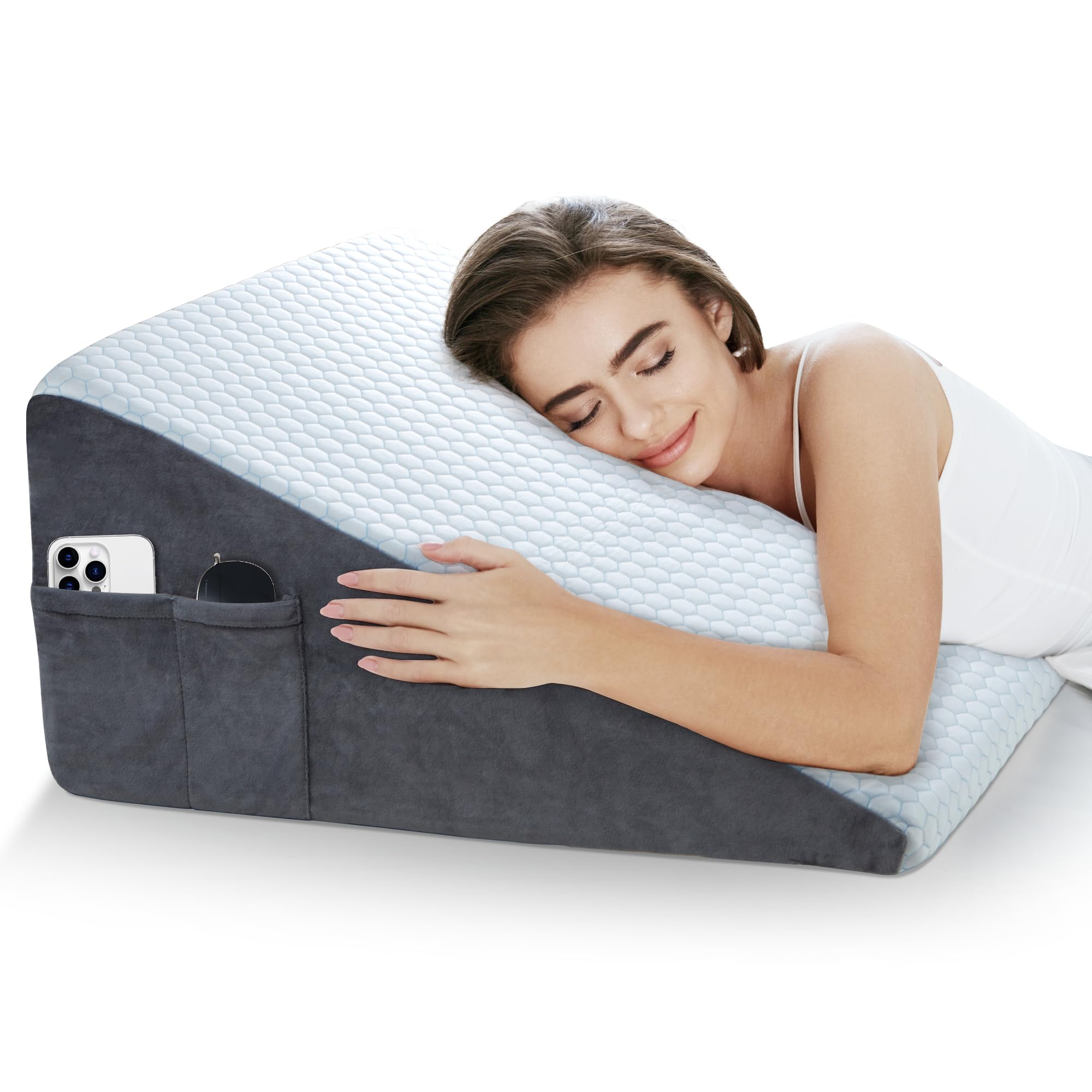 Foto 2 pulgar | Almohada Wedge Puredown  8 Cooling Para Después De La Cirugía Y Más - Venta Internacional.