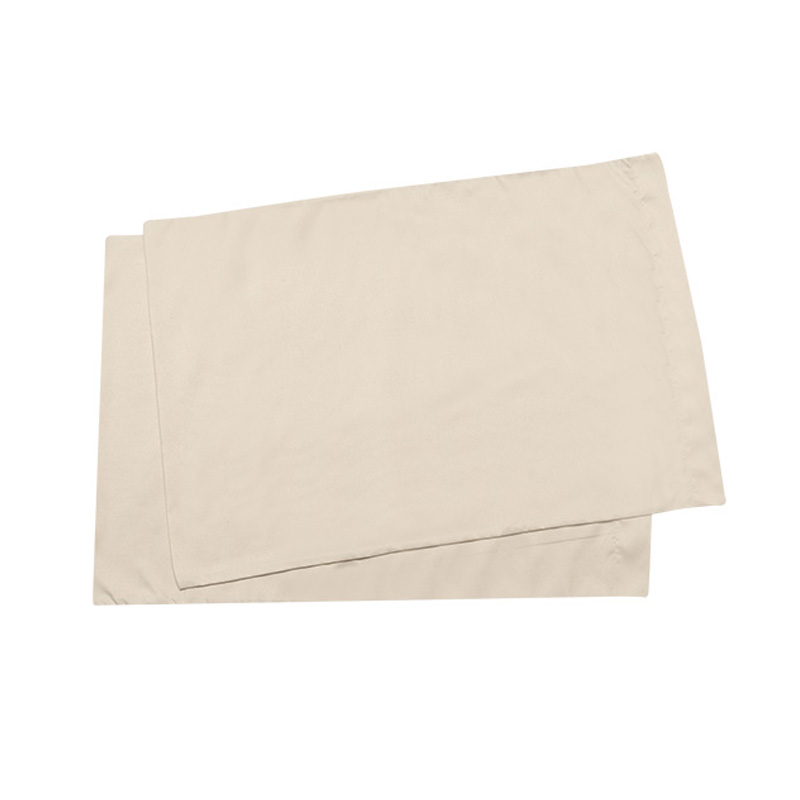 Funda de Almohada Tesso Home Estándar color Café Claro