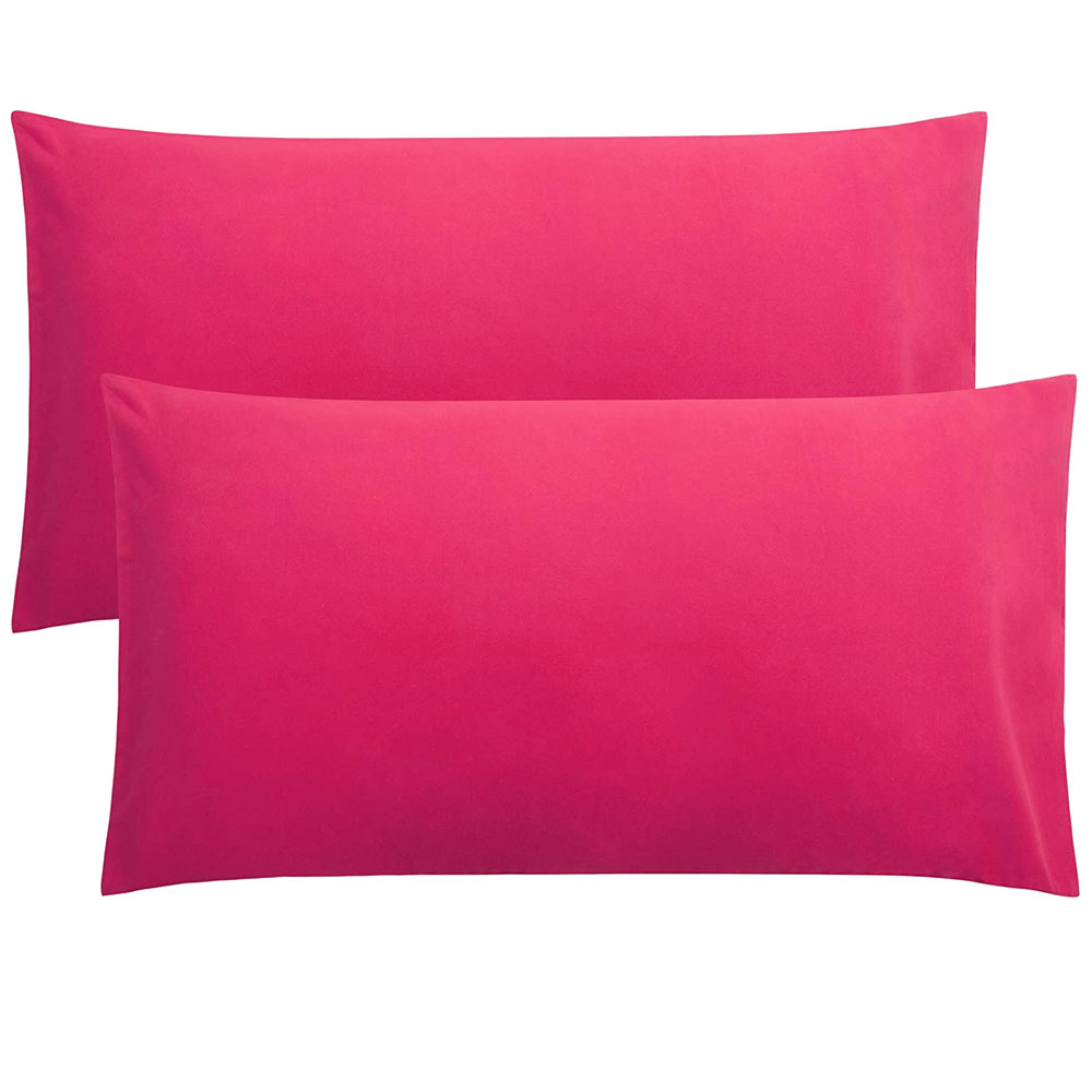 Foto 2 pulgar | Fundas para Almohadas Kyuden Home FND-MG color Rosa 2 Piezas