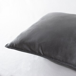 Foto 2 | Funda De Almohada Vianney Europea Velvet Gris.