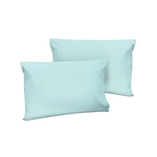 Foto 1 | Par de Fundas de Almohada Rebeca Algodón Confor 300 color Azul