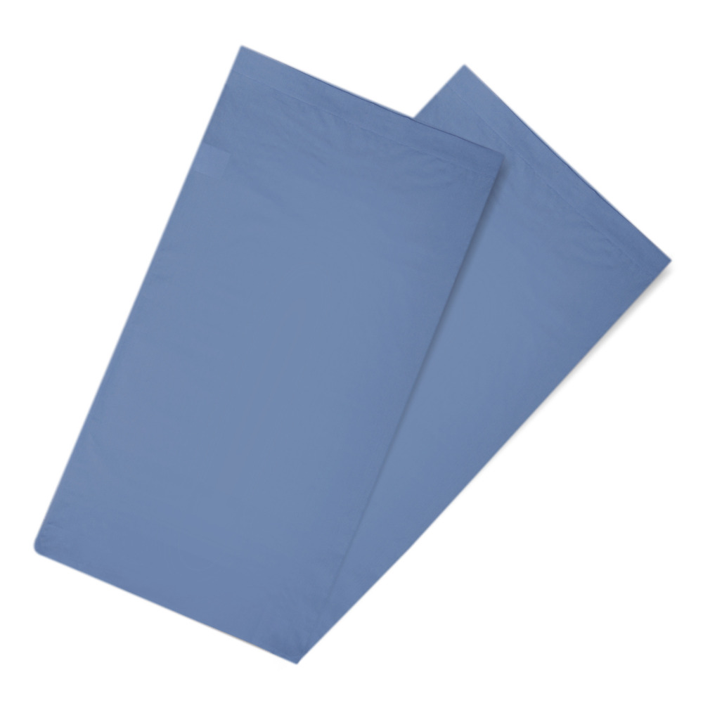 Foto 4 | Par de Fundas de Almohada Rebeca Algodón Confort 300 color Azul