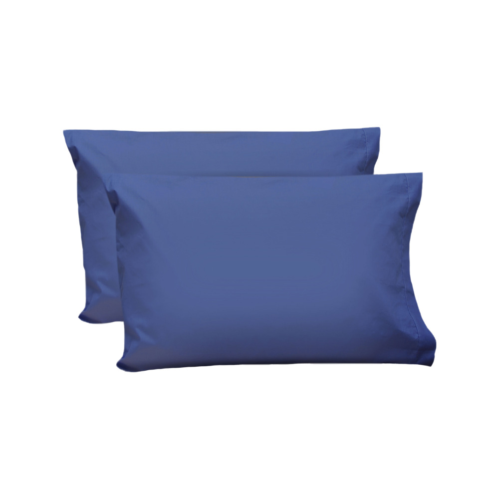 Par De Fundas De Almohada Rebeca Algodón Percal 200 Francia Estándar