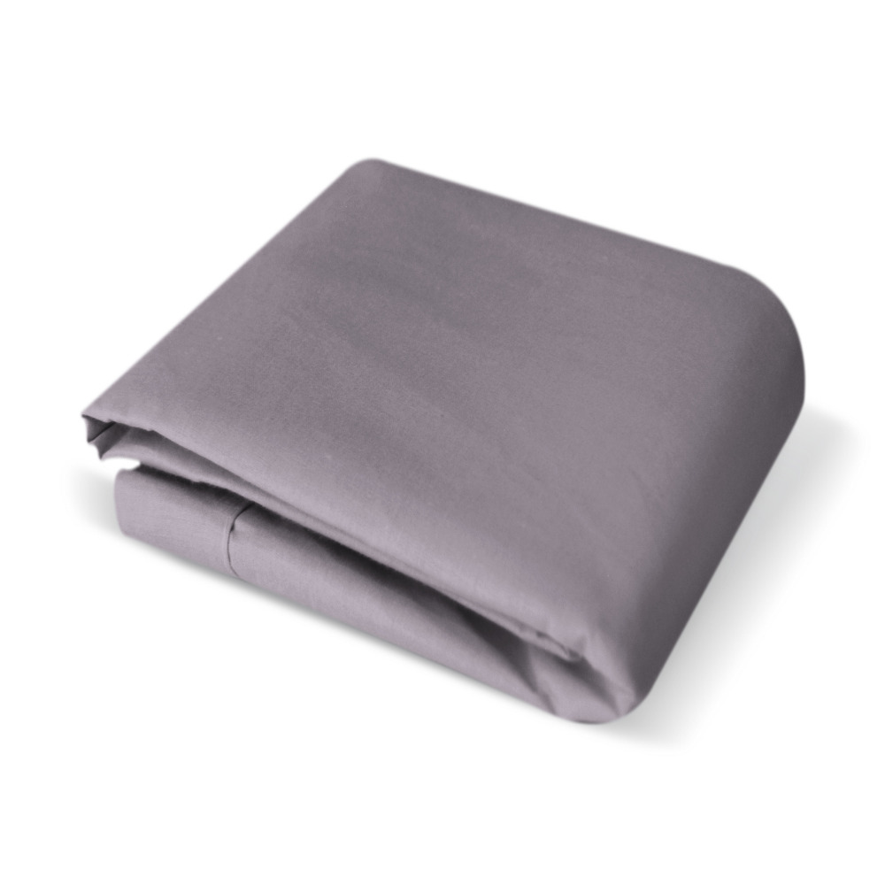 Foto 3 pulgar | Par de Fundas de Almohada Rebeca color Gris Algodón Percal 200 Oxford Estándar