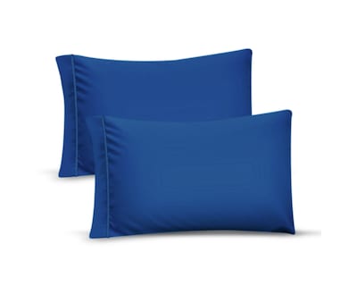 Foto 1 | Par de Fundas de Almohada Rebeca Microfibra Koala color Azul King Size