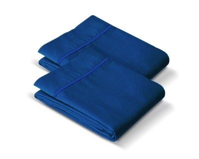 Foto 2 | Par de Fundas de Almohada Rebeca Microfibra Koala color Azul King Size