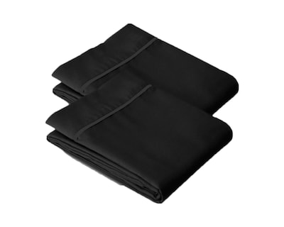 Foto 2 | Par de Fundas de Almohada Rebeca Microfibra Koala color Negro King Size