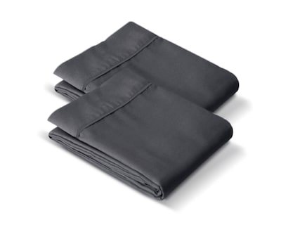 Foto 2 | Par de Fundas de Almohada Rebeca Microfibra Koala color Gris Oxford Estándar