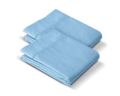 Foto 2 | Par de Fundas de Almohada Rebeca Microfibra Koala color Azul King Size