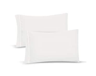 Foto 1 | Par de Fundas de Almohada Rebeca Microfibra Koala color Blanco King Size