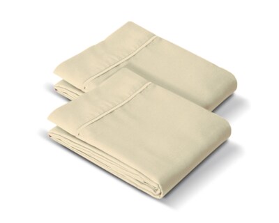 Foto 2 | Par de Fundas de Almohada Rebeca Microfibra Koala color Beige Estándar