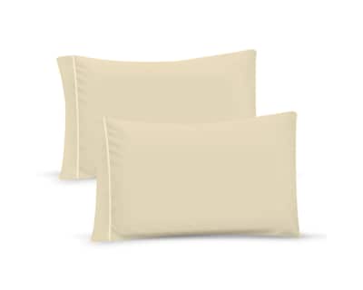Foto 1 | Par De Fundas De Almohada Rebeca Microfibra Koala Beige King Size