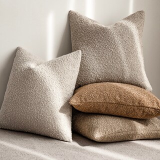 Foto 6 | Funda De Almohada Foindtower Textured Boucle Oatmeal, 45 X 45 Cm (2-p) - Venta Internacional.