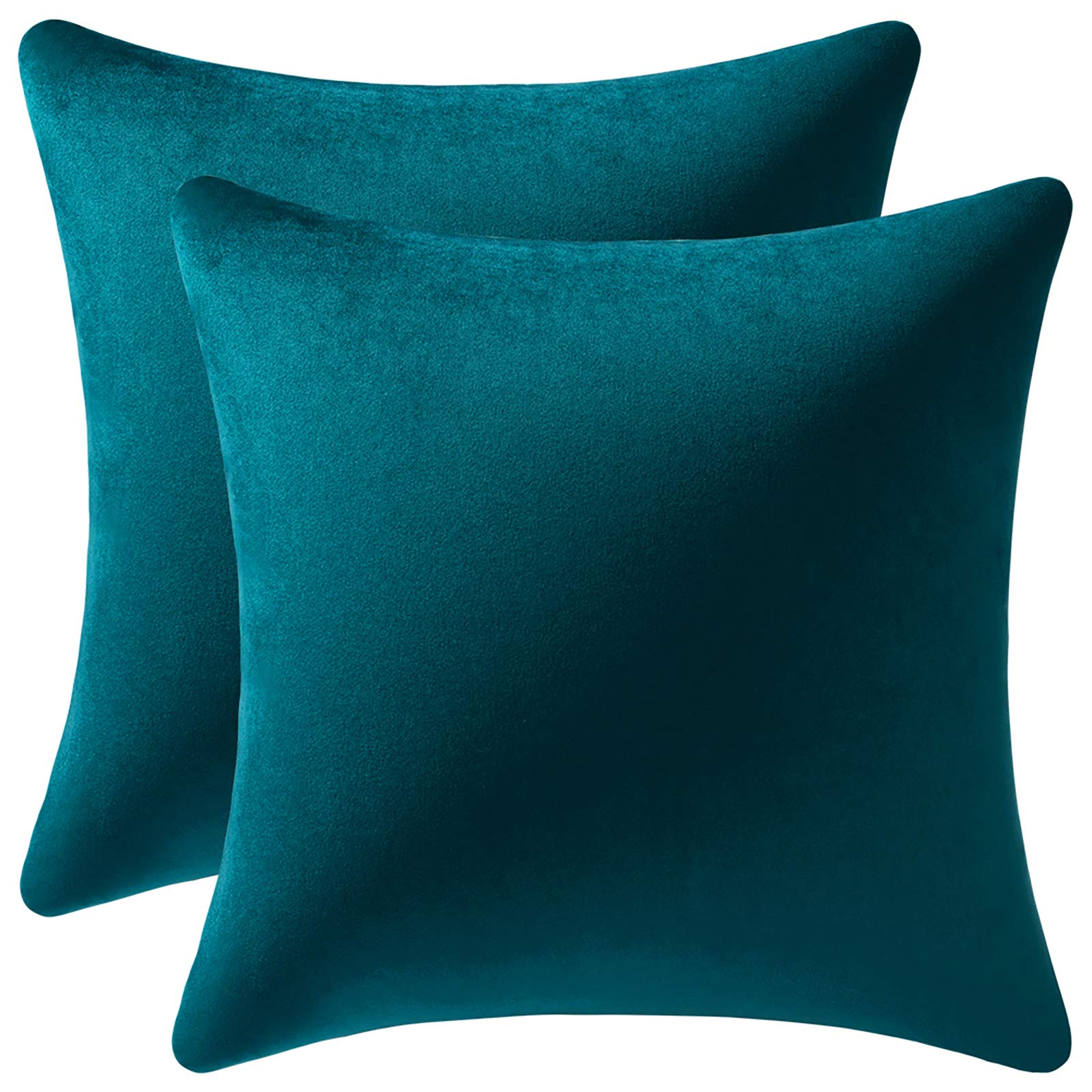 Fundas De Cojín Dezene, 45 X 45 Cm, 2 Unidades, Terciopelo - Venta Internacional.