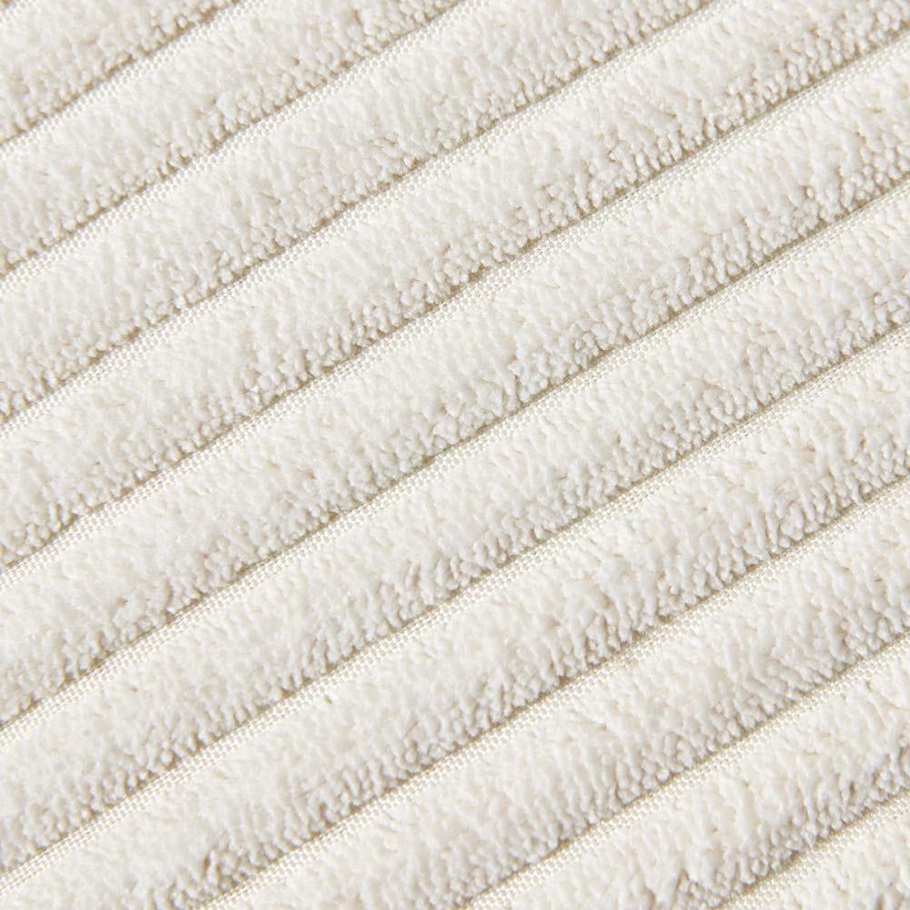 Foto 5 | Funda De Almohada Fancy Homi Boho Corduroy, 45 X 45 Cm, Color Crema, Paquete De  - Venta Internacional.