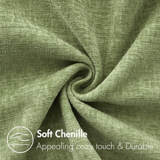 Foto 2 | Fundas De Almohada Miulee, Suave Felpilla Verde Salvia, 45 X 45 Cm, Paquete De 2 - Venta Internacional.