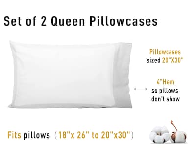 Foto 5 | Juego De Fundas De Almohada Con Diseño De Girasol, 100% Algodón, Tamaño Queen, 50 X 75 Cm, Color Bla - Venta Inter