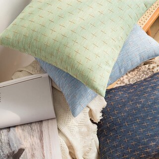 Foto 4 | Funda De Almohada Miulee Decorativa De Lino De Arpillera De 45 X 45 Cm, Paquete De - Venta Internacional.