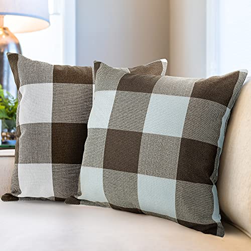 Fundas de Almohada Zulay Home A Cuadros 2 Piezas - Venta Internacional
