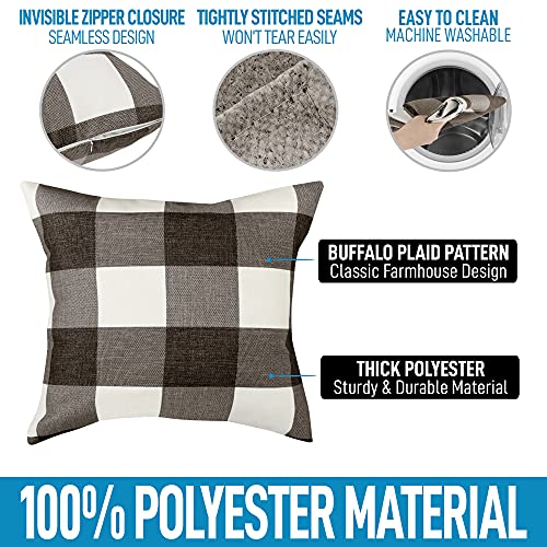 Foto 3 pulgar | Fundas de Almohada Zulay Home A Cuadros 2 Piezas - Venta Internacional