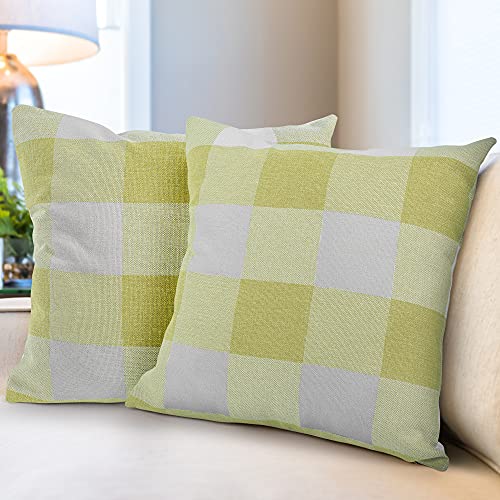 Fundas de Almohada Zulay Home a Cuadros 2 Piezas - Venta Internacional