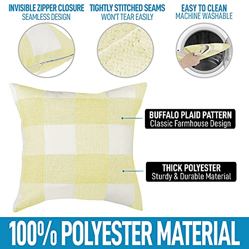 Foto 2 | Fundas de Almohada Zulay Home a Cuadros 2 Piezas - Venta Internacional