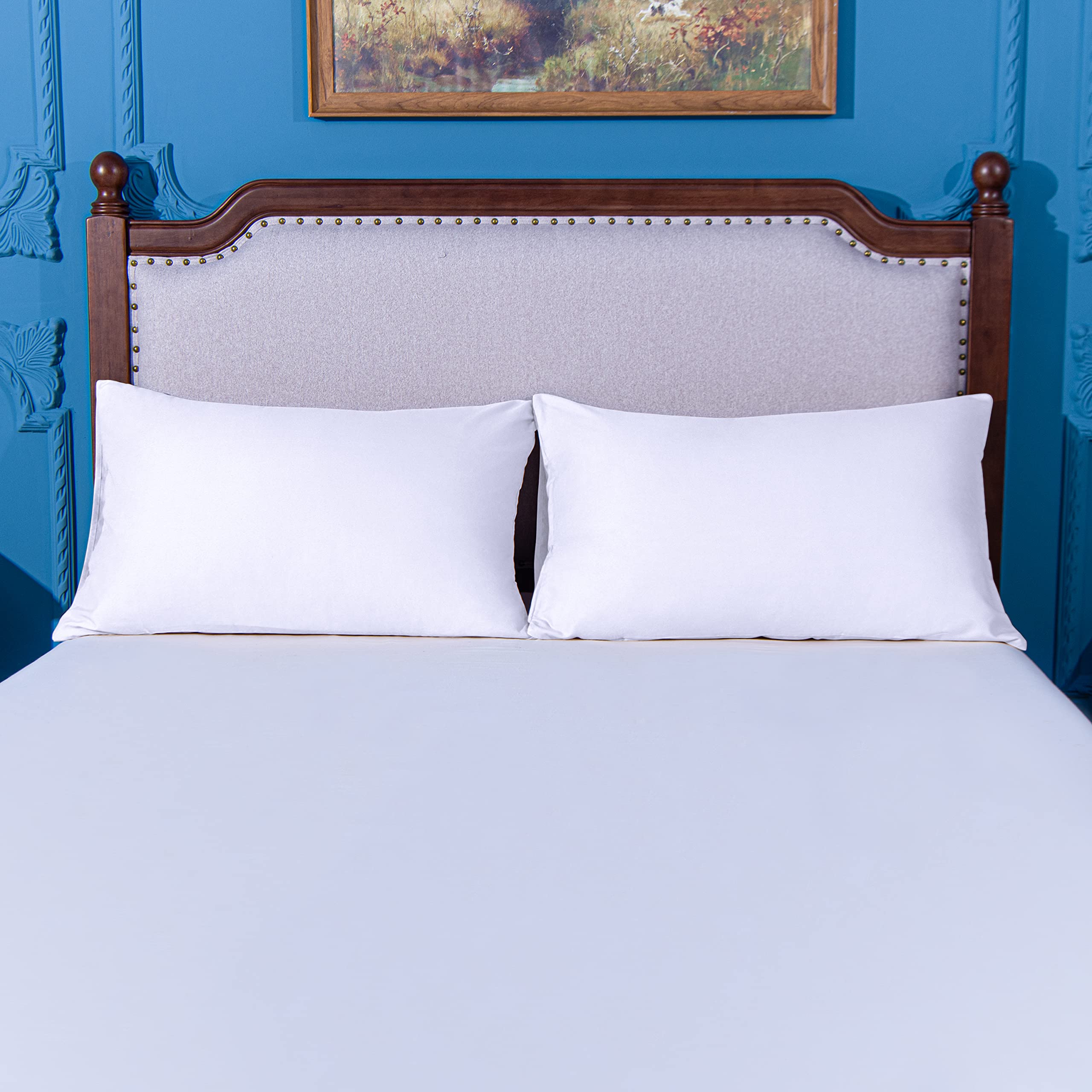Foto 5 | Juego De Fundas De Almohada Ntbay Queen Size 4, Paquete De 20 X 30 Pulgadas, Color Blanco - Venta Internacional.