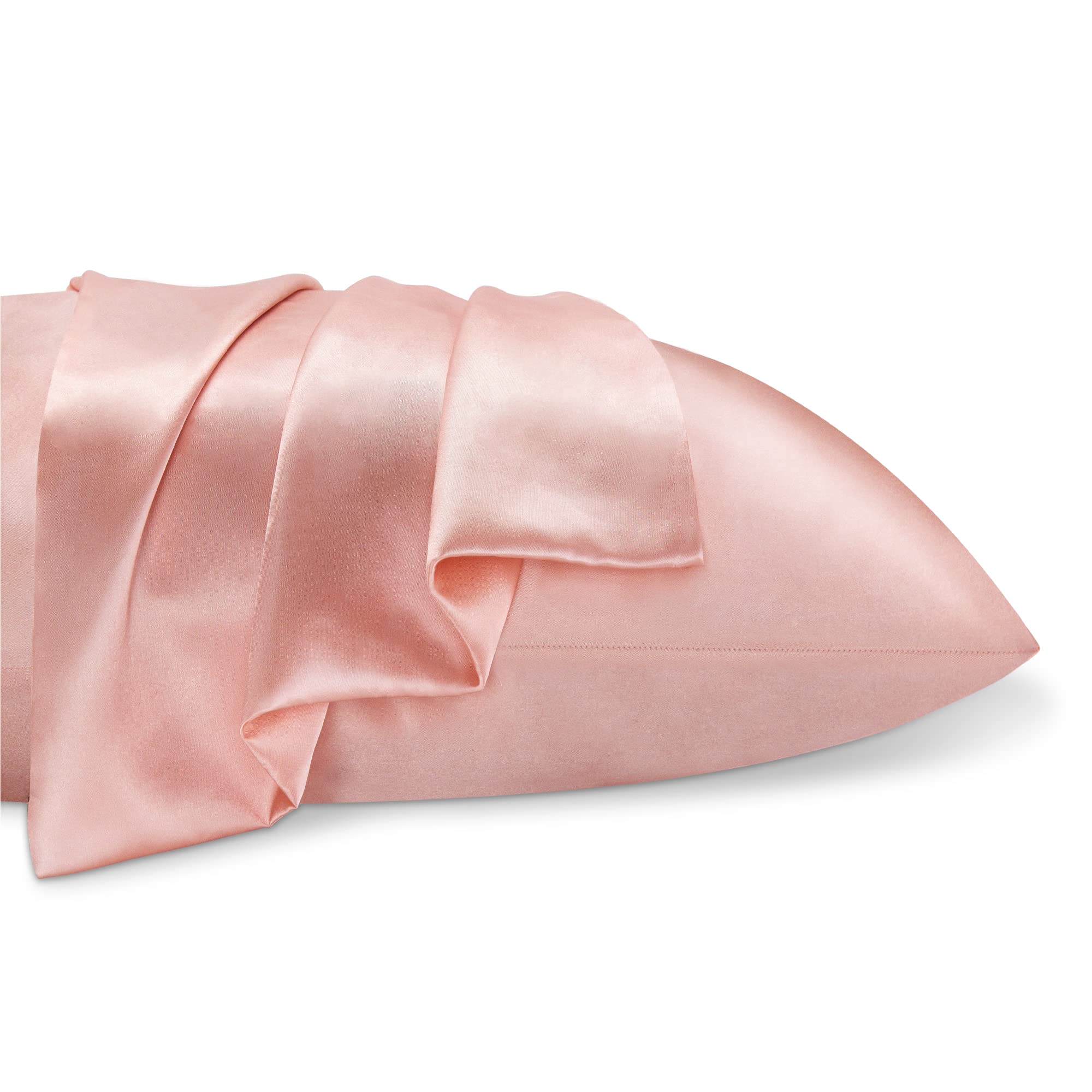 Foto 5 pulgar | Funda De Almohada Bedelite Satin Silk Para Cabello Y Piel Coral 20x26 - Venta Internacional.