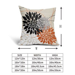Foto 5 | Fundas de Almohada Sweetshow para Decoración de Halloween 45 x 45 cm Negro y Naranja
