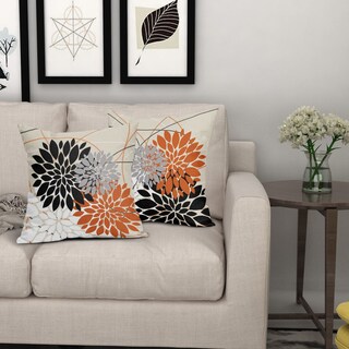 Foto 7 | Fundas de Almohada Sweetshow para Decoración de Halloween 45 x 45 cm Negro y Naranja