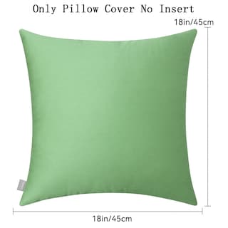 Foto 5 | Fundas de Cojín Thmyo de Algodón 100% 45 x 45 cm Paquete de 4 color Verde - Venta Internacional