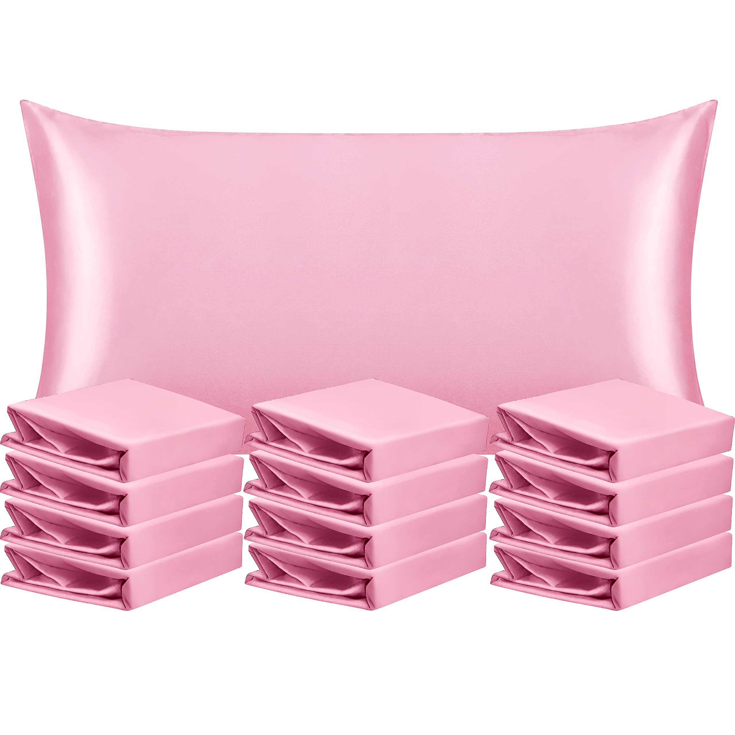 Foto 1 | Fundas de Almohada NTBAY Satin King para Cabello y Piel 12 Piezas de Tamaño 20 x 36 cm - Venta Internacional