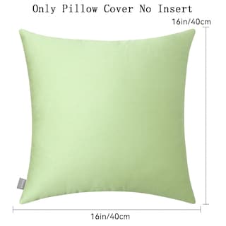 Foto 5 | Funda de Cojín Thmyo 100% Algodón 40 X 40 Cm color Verde Guisante Claro - Venta Internacional