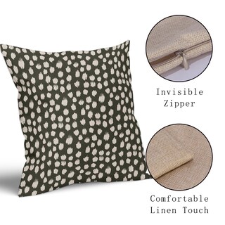 Foto 4 | Fundas de Almohada Sweetshow con Lunares Verdes 40x40 cm Juego de 2 - Venta Internacional