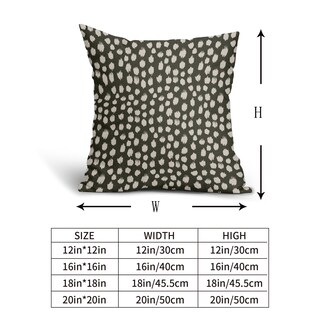 Foto 5 | Fundas de Almohada Sweetshow con Lunares Verdes 40x40 cm Juego de 2 - Venta Internacional