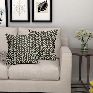 Foto 7 | Fundas de Almohada Sweetshow con Lunares Verdes 40x40 cm Juego de 2 - Venta Internacional