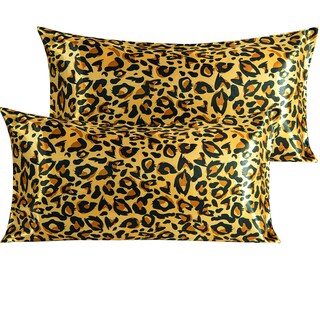 Foto 1 | Fundas de Almohada Ntbay Satin King 20 X 36 Pulgadas Amarillo con Negro - Venta Internacional