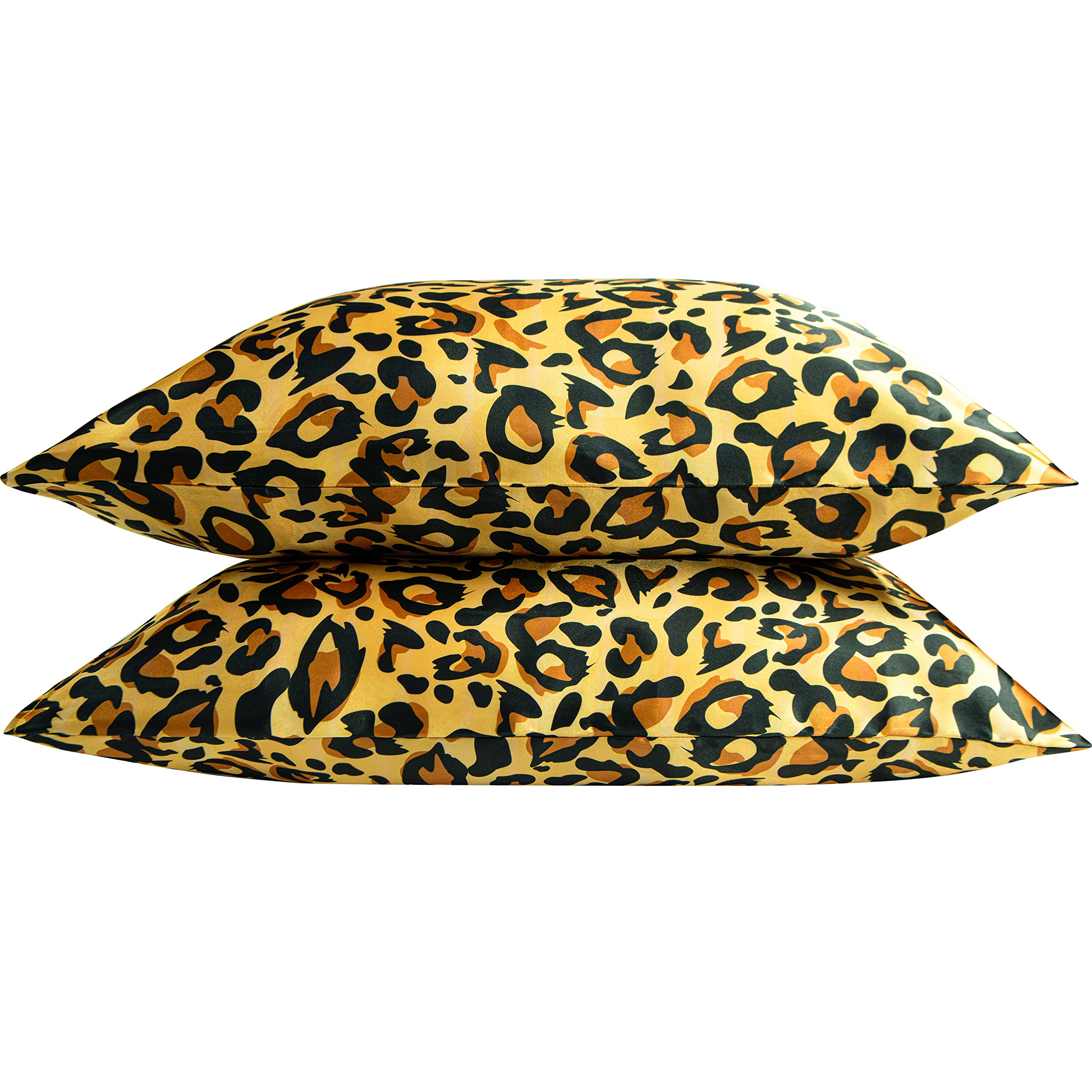 Foto 6 pulgar | Fundas de Almohada Ntbay Satin King 20 X 36 Pulgadas Amarillo con Negro - Venta Internacional
