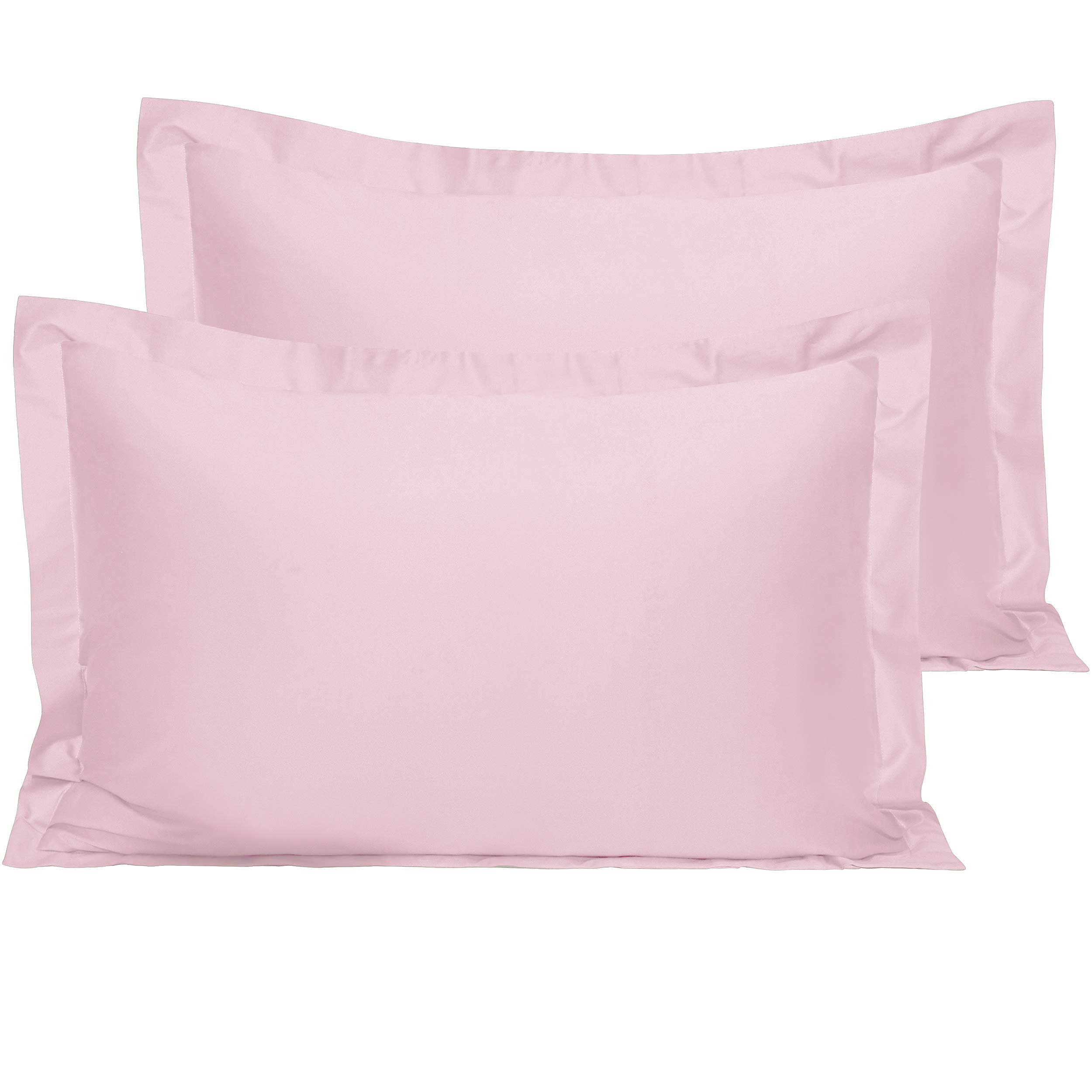 Foto 2 pulgar | Fundas de Almohada Ntbay 500 Hilos Algodón Egipcio Rosa 2 Piezas - Venta Internacional
