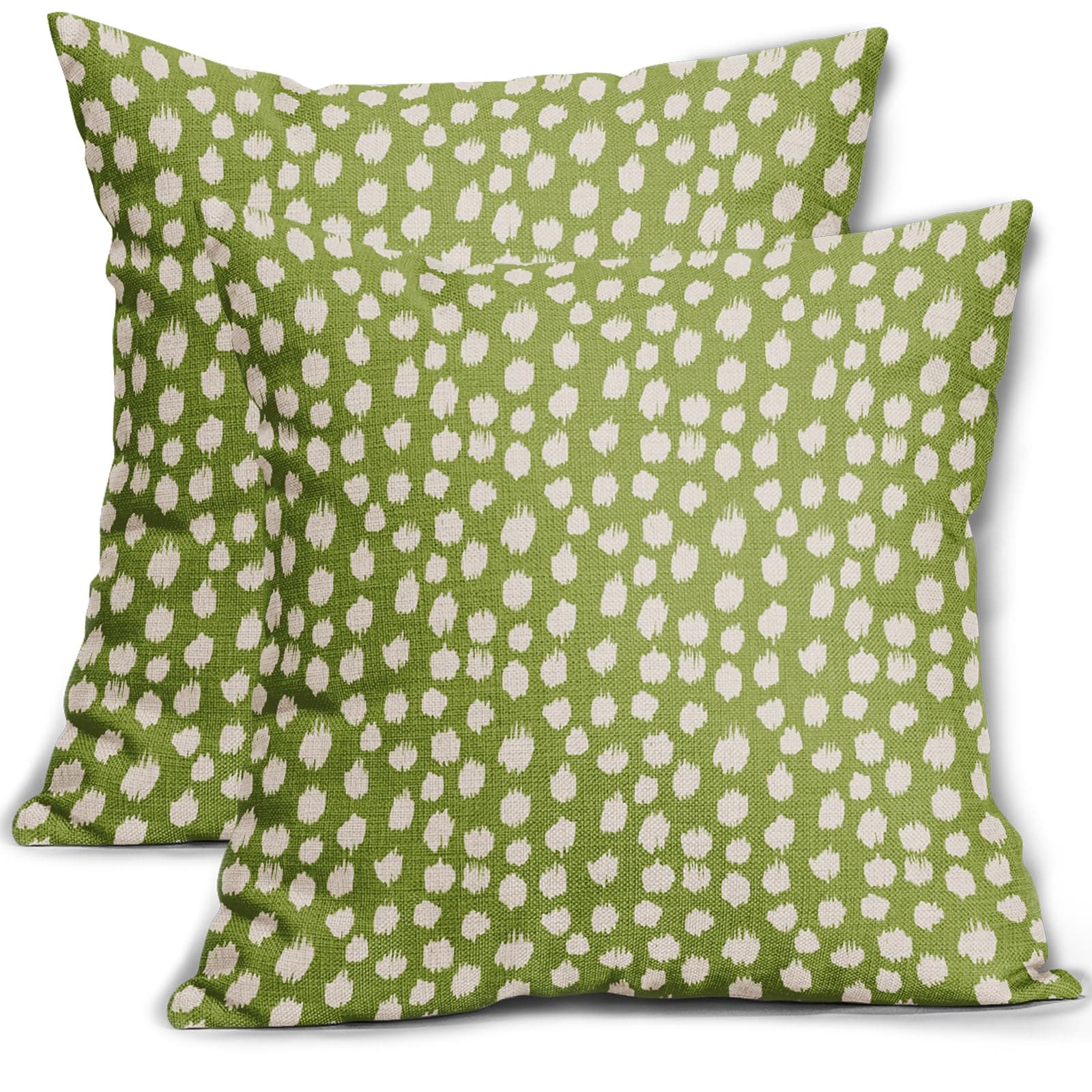 Fundas de Cojín Sweetshow Verde con Lunares 2 Piezas 40 X 40 cm - Venta Internacional $536