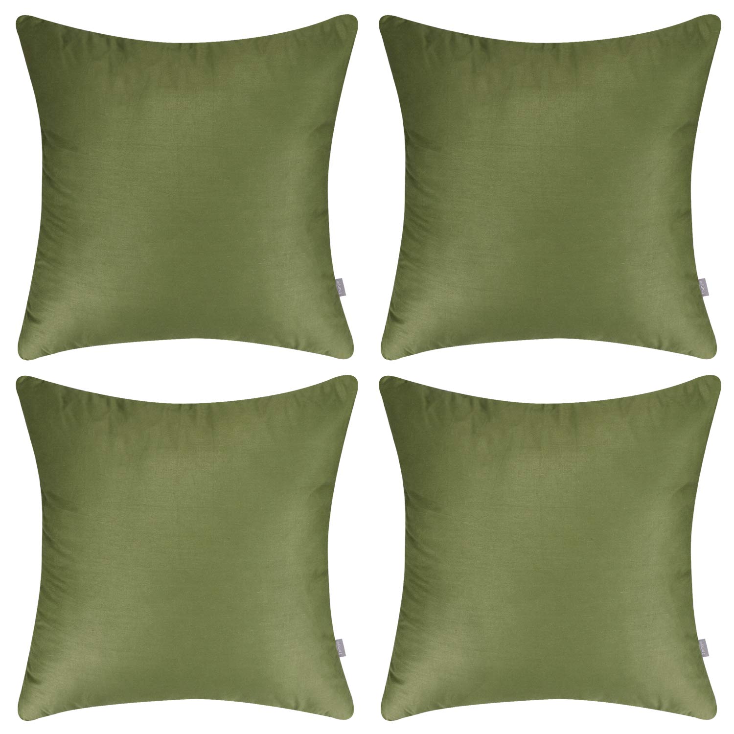 Foto 2 pulgar | Funda de Cojín Thmyo 66 x 66 cml Verde Oliva 4 Unidades - Venta Internacional