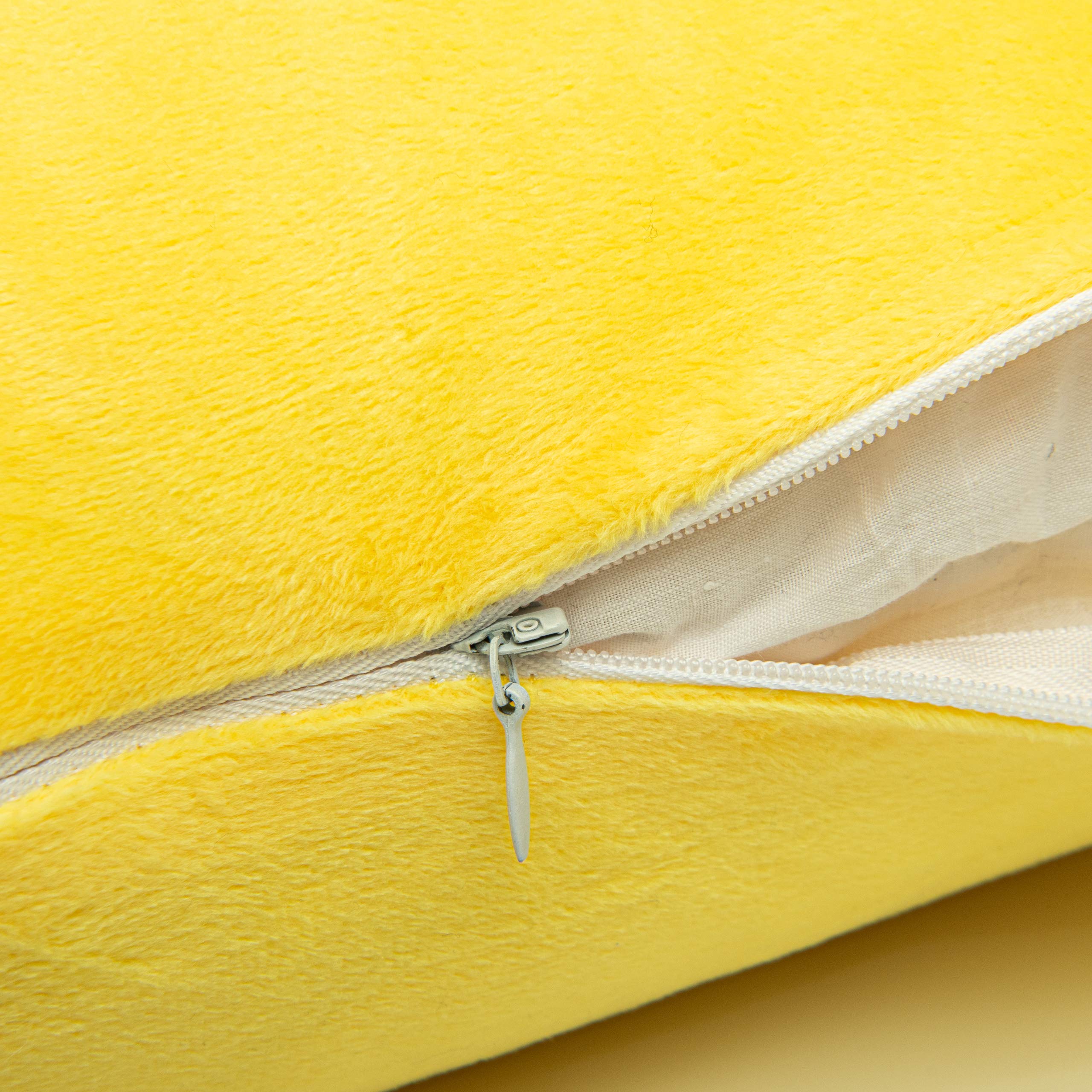 Foto 4 | Fundas de Almohada Ntbay de Terciopelo Amarillo 2 Piezas- Venta Internacional.