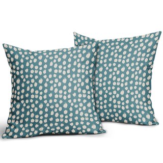 Foto 2 | Fundas de Almohada Sweetshow Aqua Cream Dots 45 x 45 cm 2 Piezas - Venta Internacional