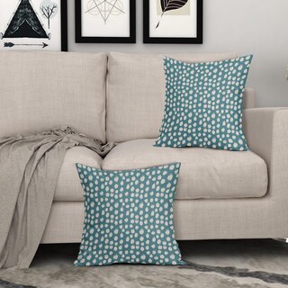 Foto 3 | Fundas de Almohada Sweetshow Aqua Cream Dots 45 x 45 cm 2 Piezas - Venta Internacional