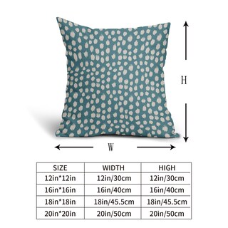 Foto 5 | Fundas de Almohada Sweetshow Aqua Cream Dots 45 x 45 cm 2 Piezas - Venta Internacional