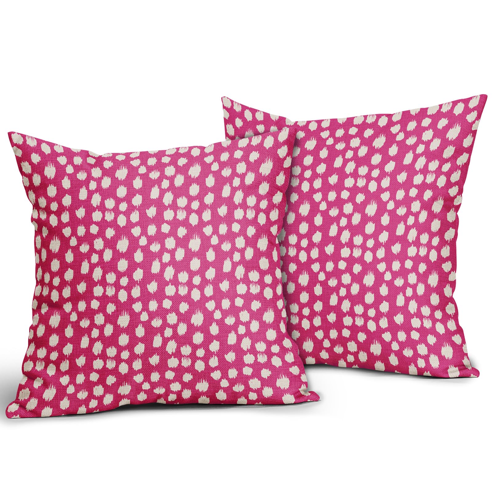 Foto 3 pulgar | Fundas de Almohada Sweetshow con Lunares Rosa 40 x 40 cm 2 Piezas - Venta Internacional