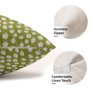 Foto 3 | Fundas de Almohada Sweetshow con Lunares Verde Lima 30 x 50 cm 2 Piezas- Venta Internacional