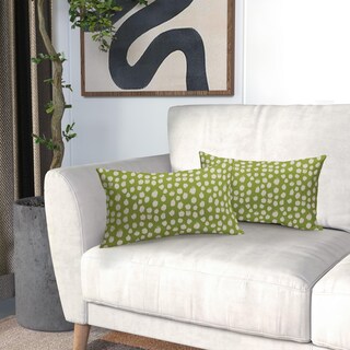 Foto 6 | Fundas de Almohada Sweetshow con Lunares Verde Lima 30 x 50 cm 2 Piezas- Venta Internacional