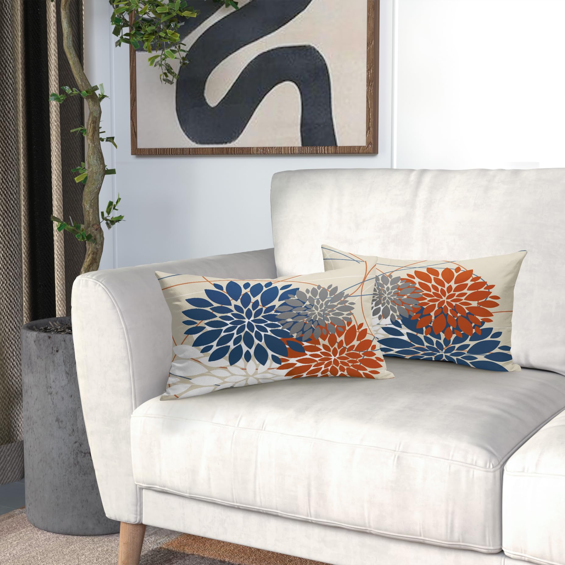 Foto 7 pulgar | Juego de 2 Fundas de Almohada Sweetshow Dalia 30 x 50 cm - Venta Internacional